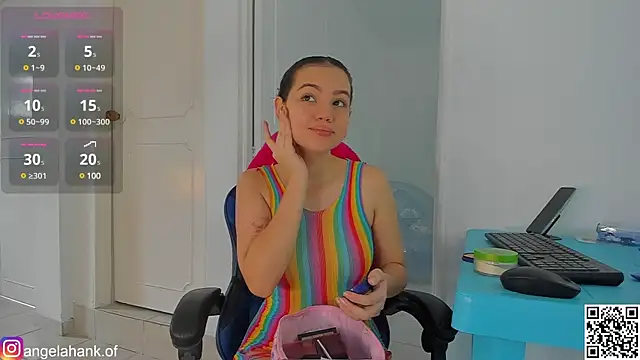 Angela hank2 online show from February 3, 1:08 pm