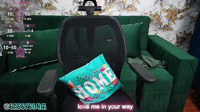 sassysonia online show from January 14, 12:14 pm