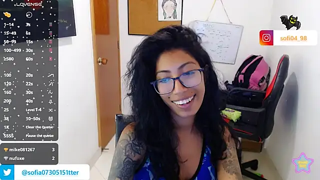Snapshot of sofia_rosse4 chatting on May 15, 10:50 pm sofia rosse4 online show from May 15, 10:50 pm