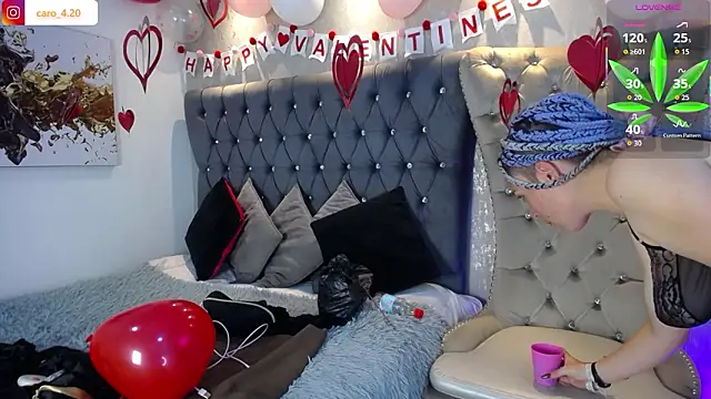 CaroFisher online show from February 13, 1:18 pm