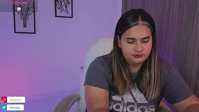 Snapshot of Kathee_zep chatting on February 16, 6:09 am Kathee zep online show from February 16, 6:09 am