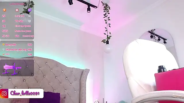 Snapshot of Charlotte_Jones__ chatting on March 18, 11:08 am Charlotte Jones online show from March 18, 11:08 am