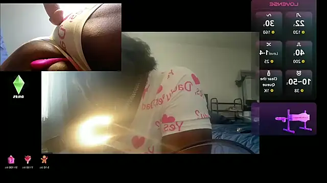 Snapshot of BaddKitty_purrrrs chatting on February 7, 7:06 pm BaddKitty purrrrs online show from February 7, 7:06 pm