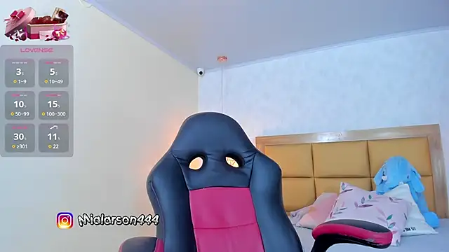 Snapshot of LARSONMIA chatting on February 18, 12:06 pm LARSONMIA online show from February 18, 12:06 pm