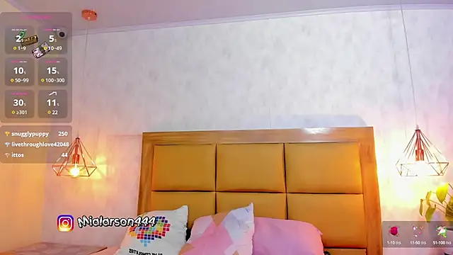 Snapshot of LARSONMIA chatting on March 15, 6:32 pm LARSONMIA online show from March 15, 6:32 pm