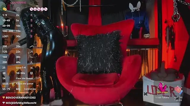 Snapshot of MistressAndre chatting on February 6, 12:54 am MistressAndre online show from February 6, 12:54 am