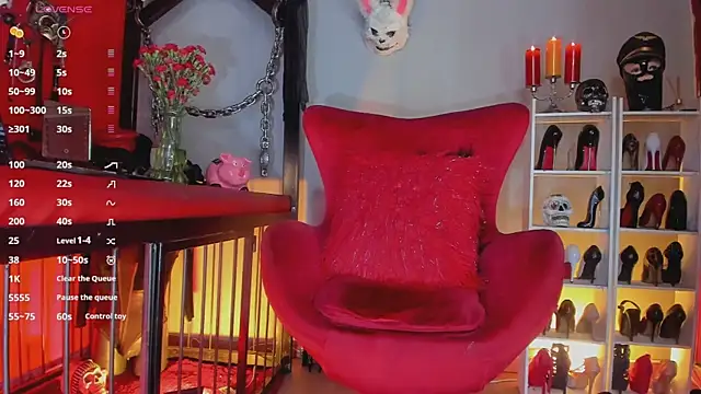 MistressAndre online show from October 25, 8:47 pm