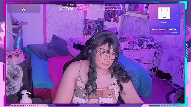 MegariaB online show from December 3, 4:03 am