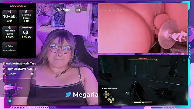 MegariaB online show from January 25, 7:38 am