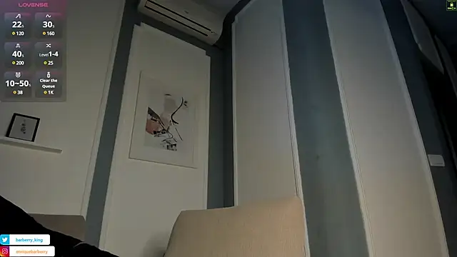 EnriqueBarberry online show from January 13, 6:16 am