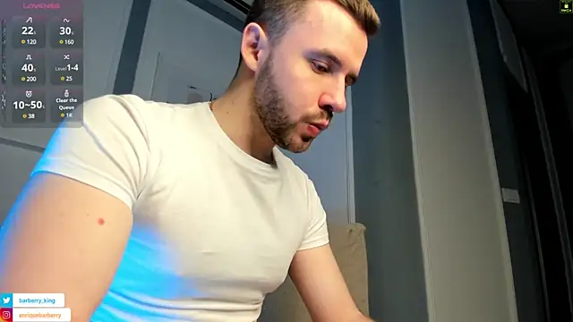 EnriqueBarberry online show from February 2, 6:26 am