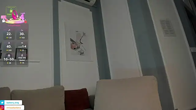 EnriqueBarberry online show from September 20, 5:41 am