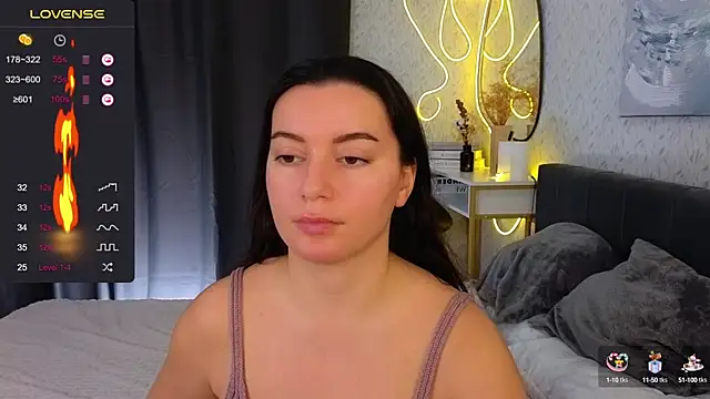 Snapshot of YourSweetDream_ chatting on February 13, 8:17 am YourSweetDream online show from February 13, 8:17 am