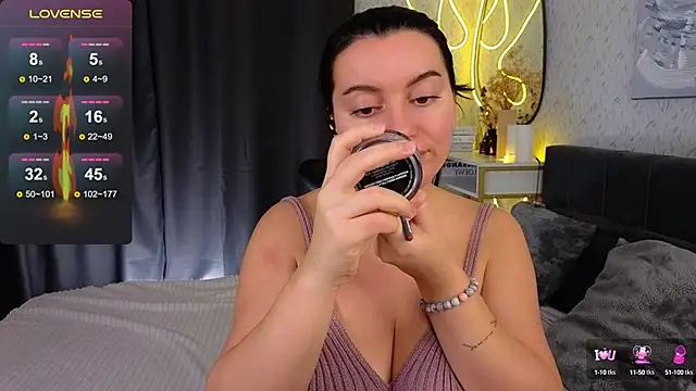 Snapshot of YourSweetDream_ chatting on February 22, 8:18 am YourSweetDream online show from February 22, 8:18 am