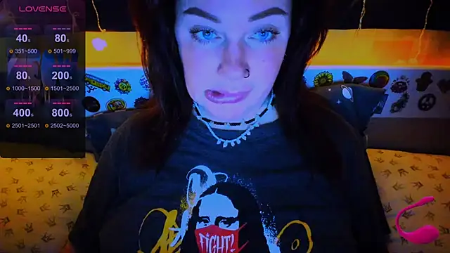 Snapshot of EllieOz chatting on February 17, 6:15 pm EllieOz online show from February 17, 6:15 pm