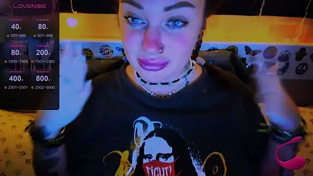 Snapshot of EllieOz chatting on February 22, 7:03 pm EllieOz online show from February 22, 7:03 pm