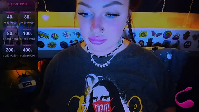 Snapshot of EllieOz chatting on March 7, 9:27 pm EllieOz online show from March 7, 9:27 pm