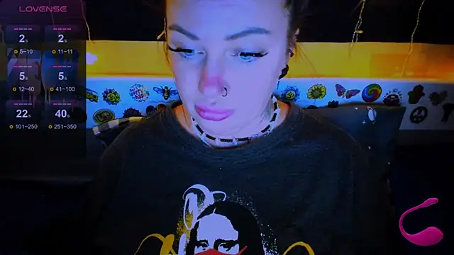 Snapshot of EllieOz chatting on March 16, 12:34 am EllieOz online show from March 16, 12:34 am