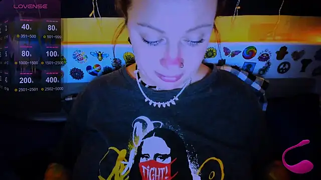 Snapshot of EllieOz chatting on March 19, 5:28 pm EllieOz online show from March 19, 5:28 pm