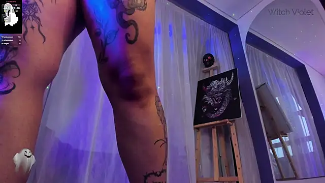 witchviolet online show from March 2, 11:09 pm