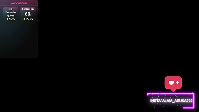 Snapshot of Alaia_Asuka chatting on November 10, 1:15 am Alaia Asuka online show from November 10, 1:15 am