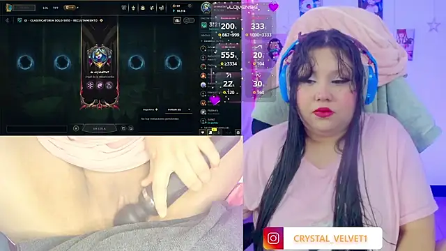 crystal7u7 online show from November 6, 8:43 pm