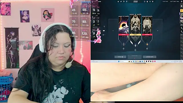 crystal7u7 online show from April 22, 1:08 am