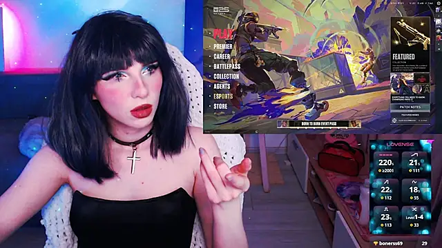 AmyBoop online show from September 19, 8:20 pm