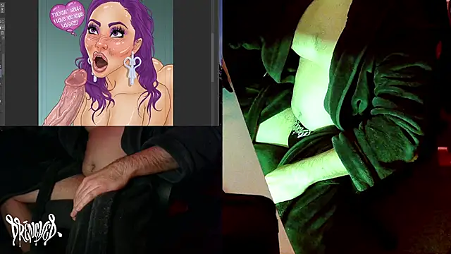 DrenchedArt online show from December 24, 7:06 am