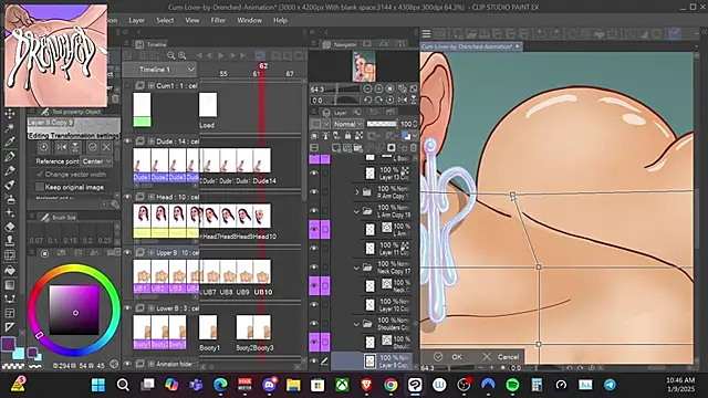 DrenchedArt online show from January 9, 6:47 pm