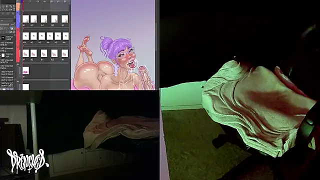 DrenchedArt online show from September 22, 4:58 am