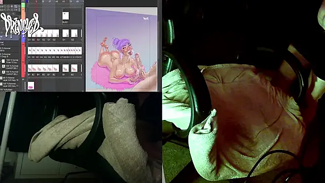 DrenchedArt online show from September 25, 4:16 am