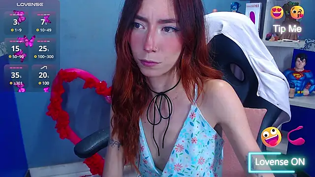 Erika Stevens online show from March 13, 7:50 pm