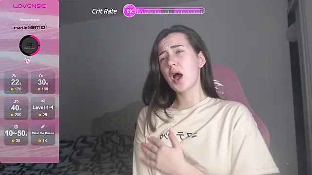 Snapshot of SweetieKendl chatting on January 8, 6:41 am SweetieKendl online show from January 8, 6:41 am