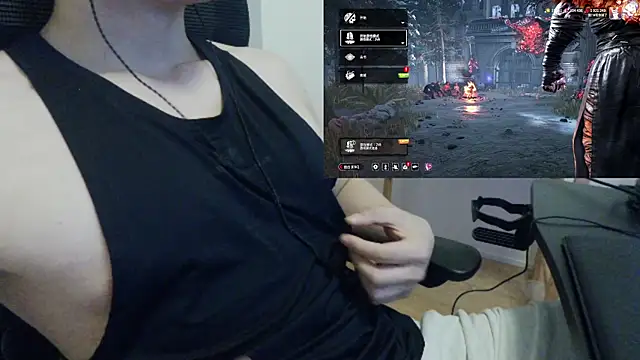 Snapshot of Tkcqcc chatting on February 22, 1:35 pm Tkcqcc online show from February 22, 1:35 pm