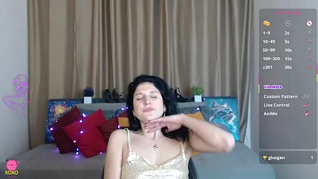 Snapshot of Alianna_Solo_Kisses chatting on March 20, 3:25 pm Alianna Solo Kisses online show from March 20, 3:25 pm