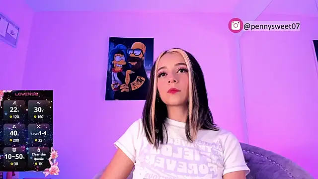 penny sweett  online show from February 12, 2:24 am