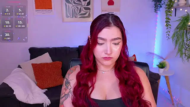 Snapshot of ViolettCastel chatting on April 24, 7:38 pm ViolettCastel online show from April 24, 7:38 pm