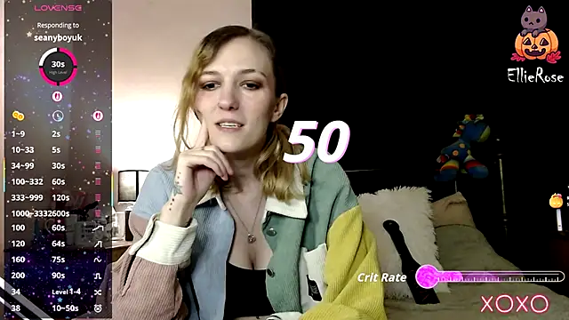 EllieeRose online show from October 27, 2:48 am