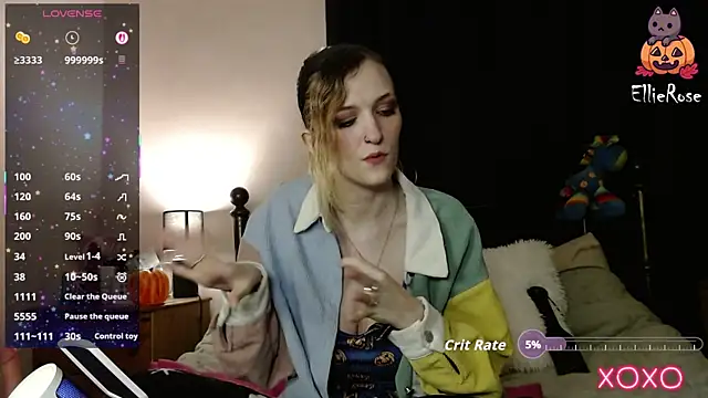 EllieeRose online show from October 31, 8:21 pm