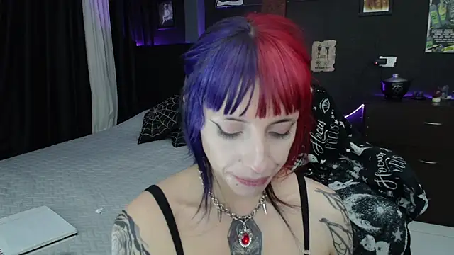 Snapshot of Goddess_Mortem chatting on March 19, 2:27 am Goddess Mortem online show from March 19, 2:27 am