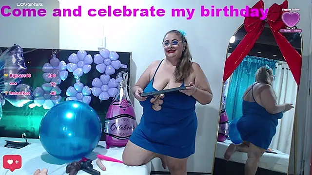 BBW salome online show from February 9, 1:00 am