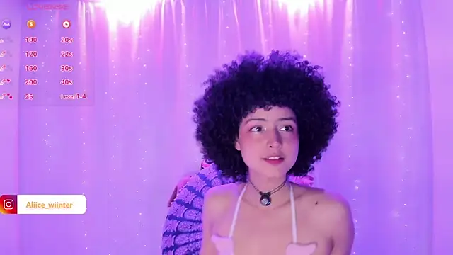 Alice winter  online show from December 16, 8:37 pm