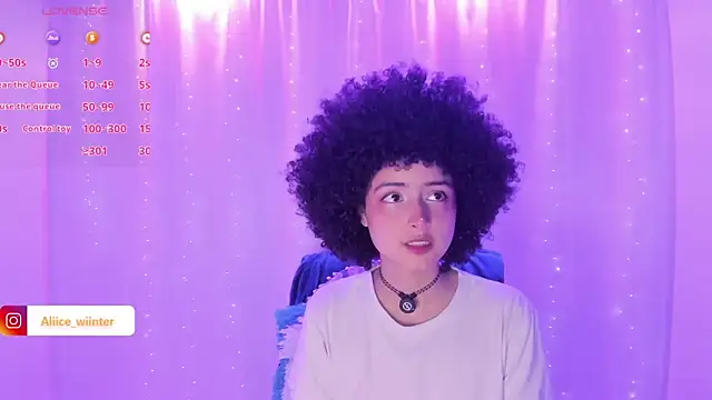 Alice winter  online show from December 27, 7:46 pm