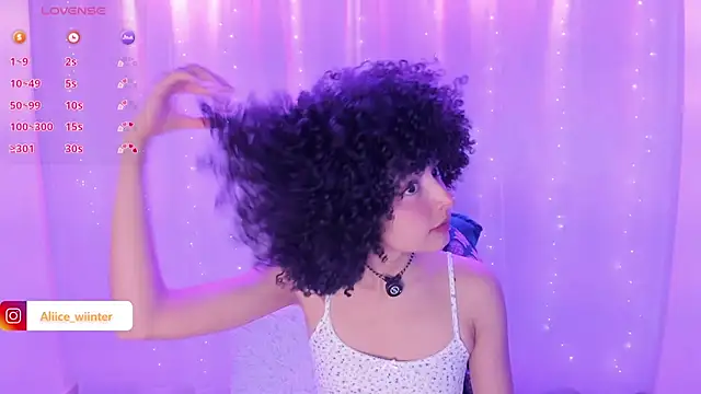 Alice winter  online show from January 18, 8:40 pm