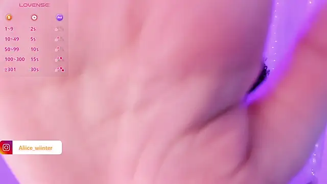 Alice winter  online show from March 20, 7:25 pm