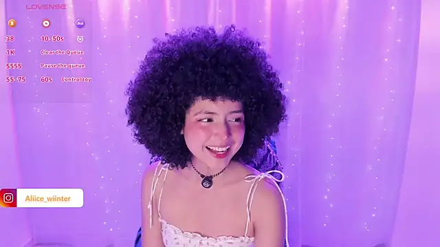 Alice winter  online show from March 20, 10:29 pm