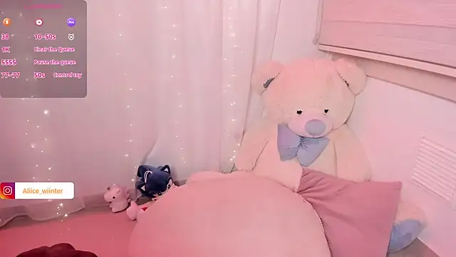 Alice winter  online show from July 8, 11:09 pm