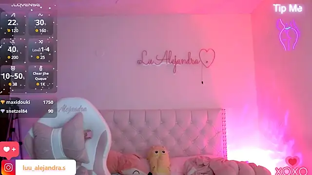 alee lenoxx online show from February 18, 9:10 am