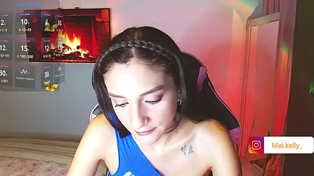 Mei Kelly online show from October 15, 1:28 am